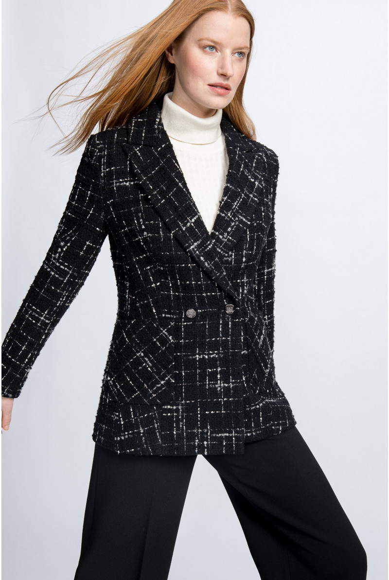 Blazer à double boutonnage