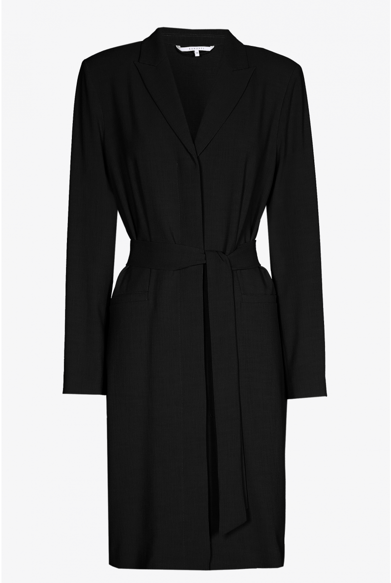 Midi shirt dress