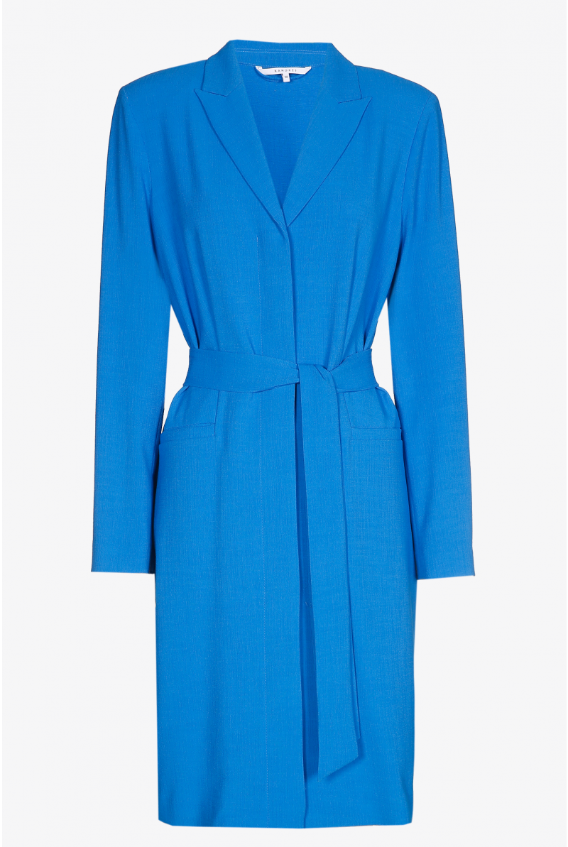 Midi shirt dress
