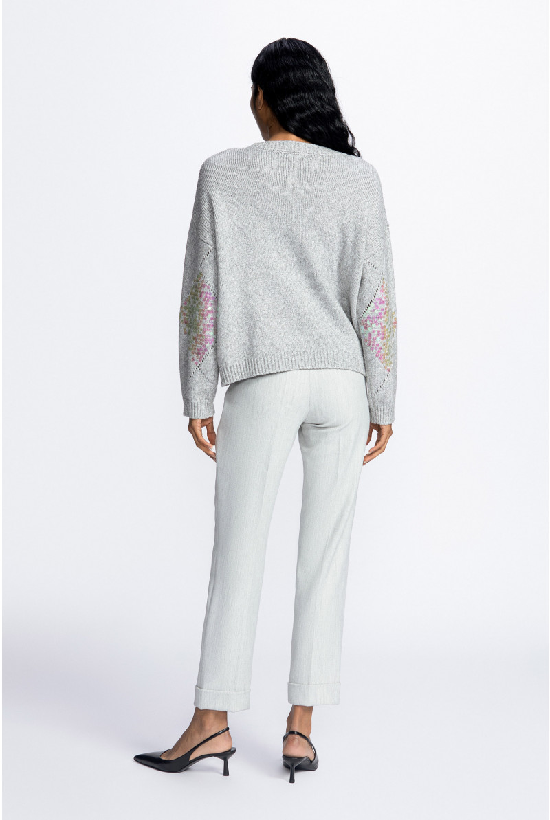 Formelle Hose mit schmalem Bein