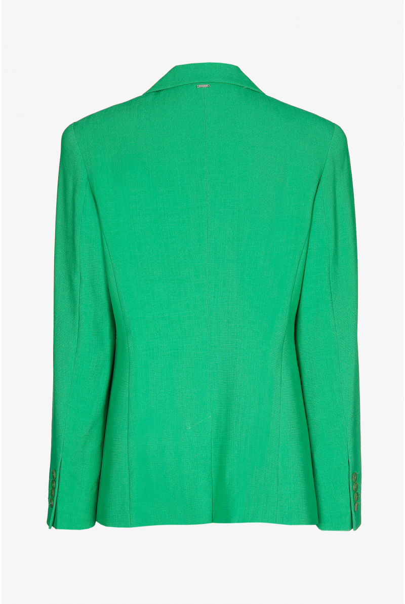 Taillierter Blazer aus Ecovero-Viskose