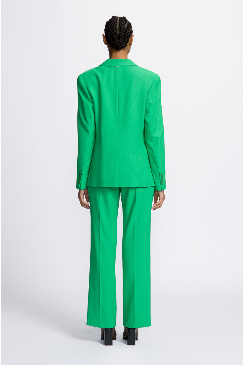 Taillierter Blazer aus Ecovero-Viskose