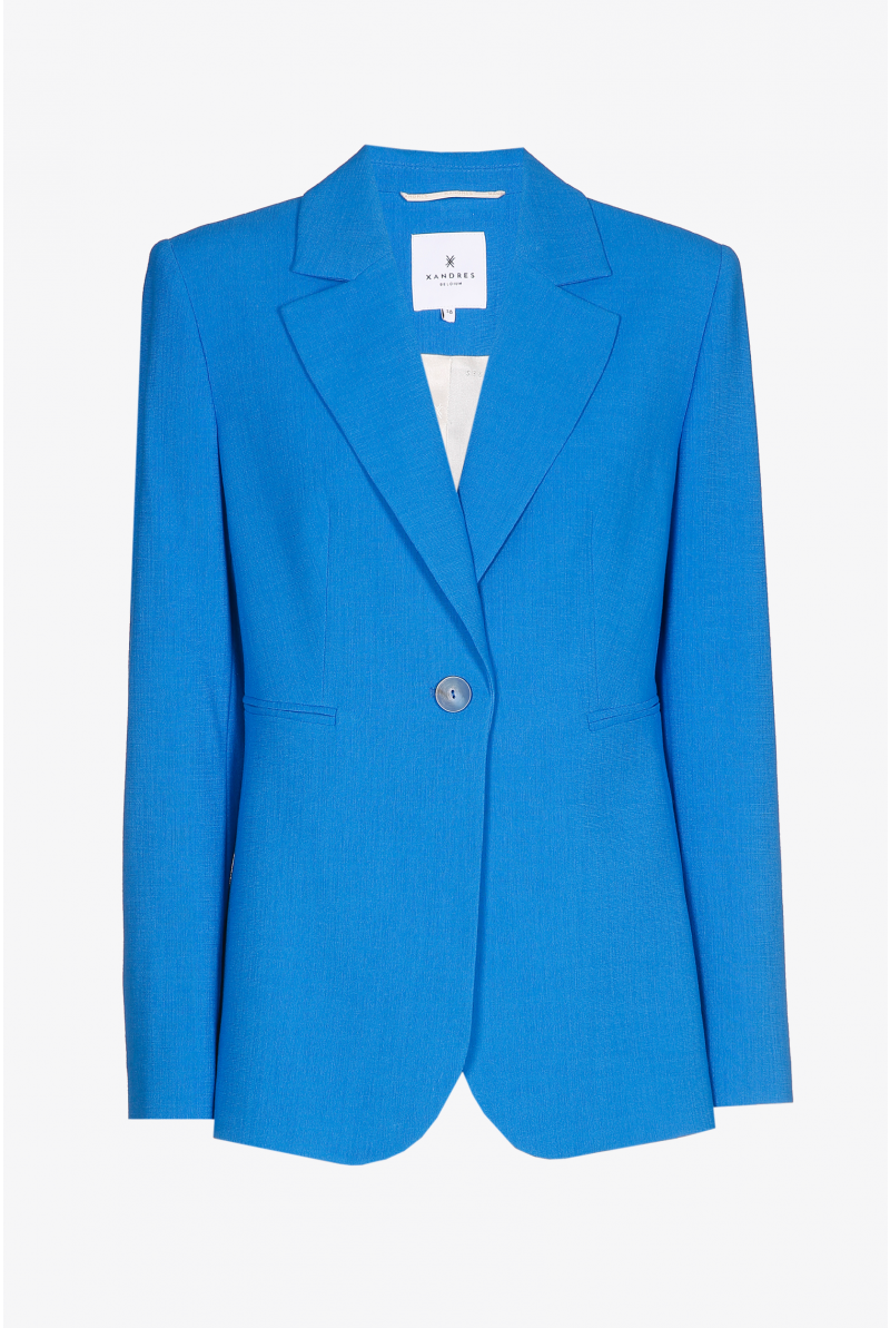 Blazer cintré en viscose Ecovero