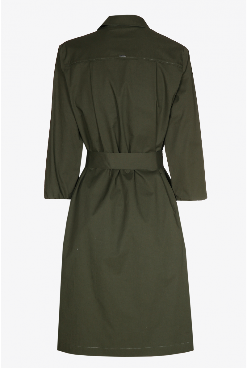 Mid-length cotton dress