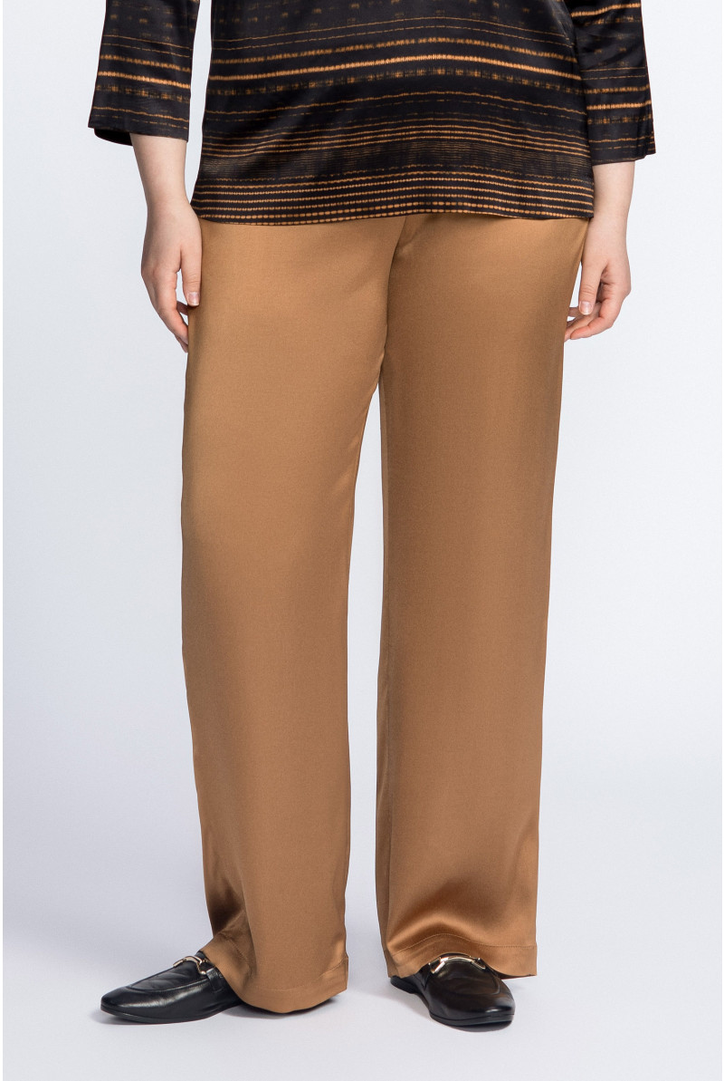 Pantalon satiné
