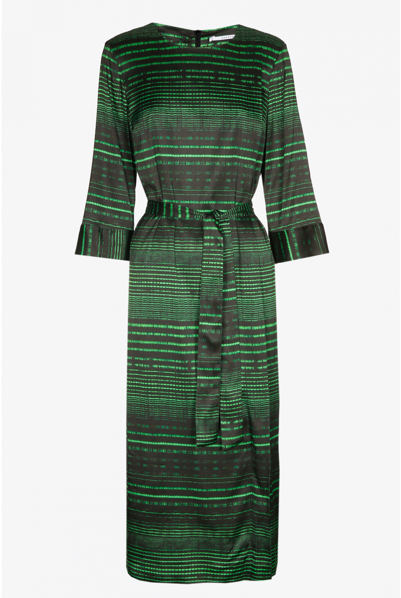 Dress with graphic print