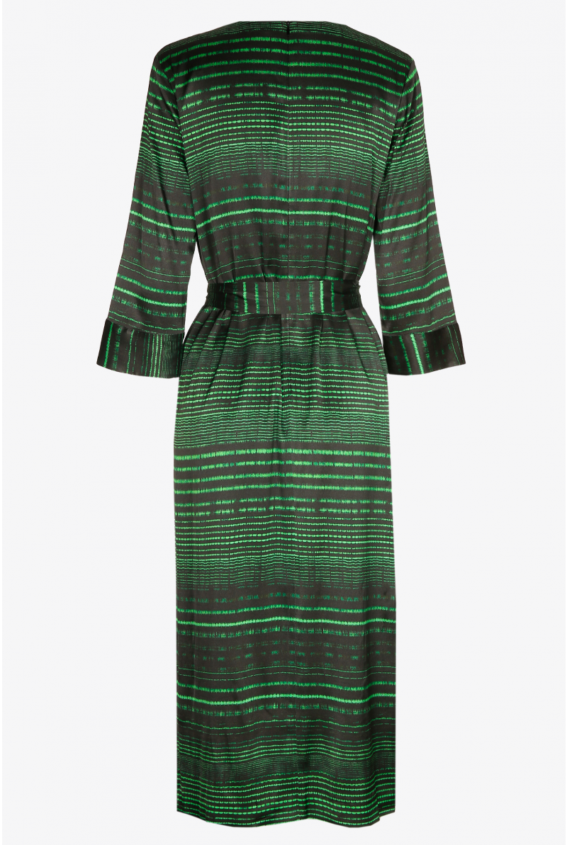 Dress with graphic print