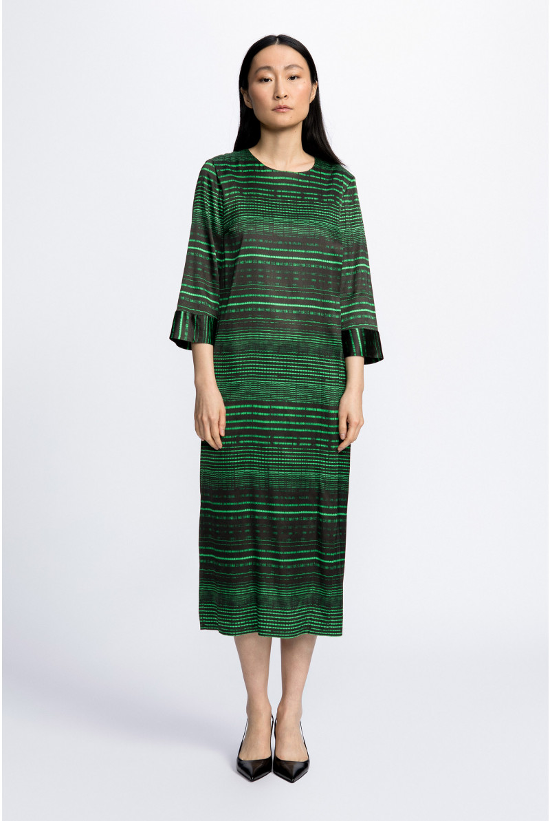 Dress with graphic print