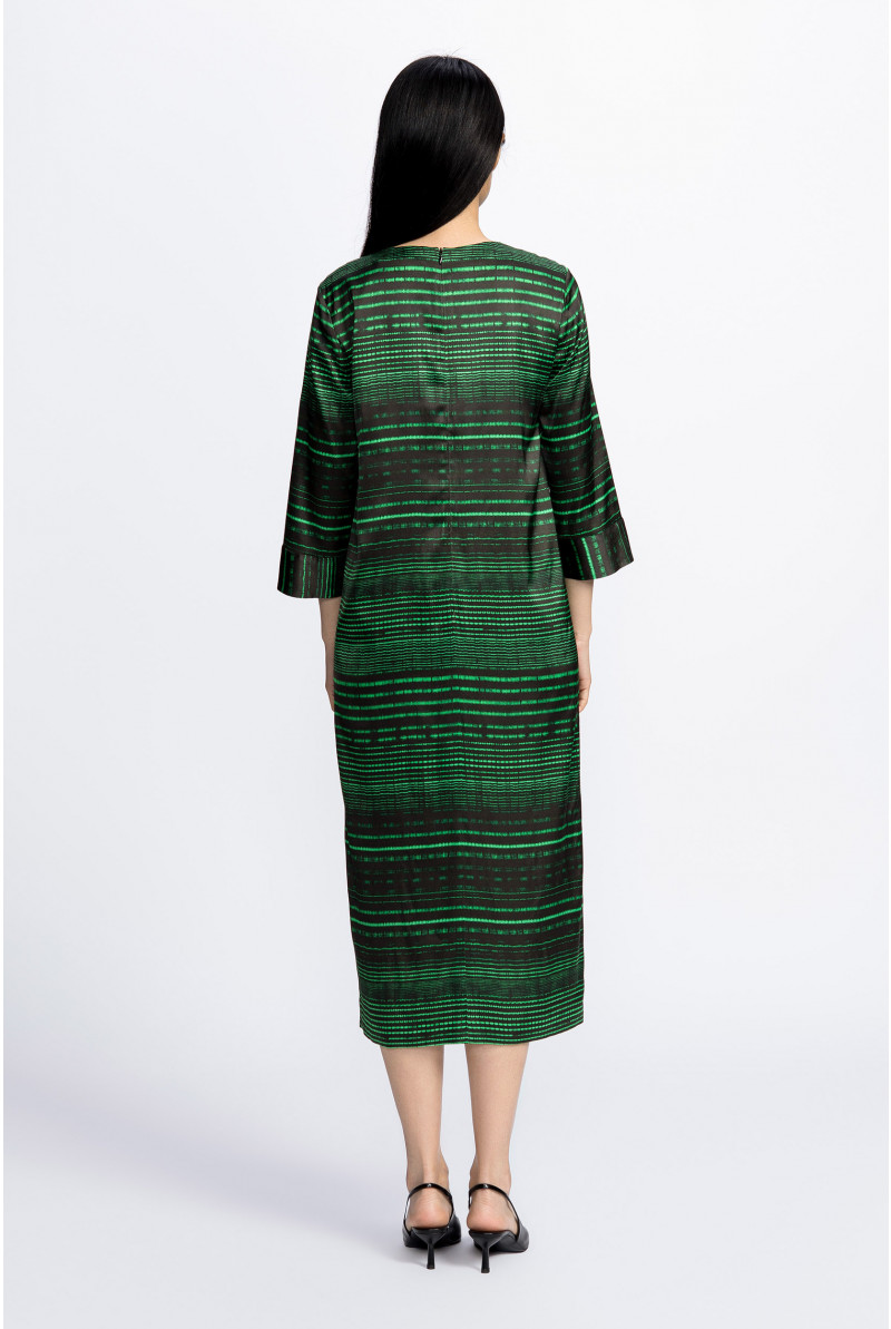 Dress with graphic print