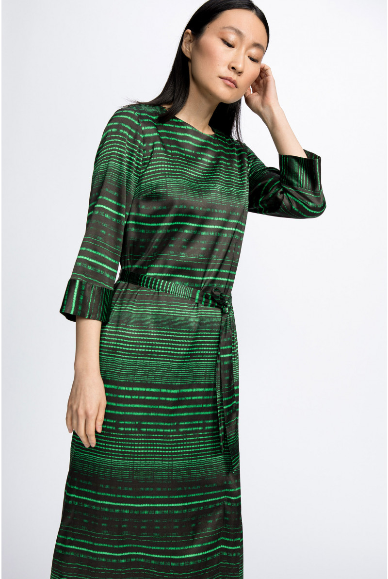 Dress with graphic print