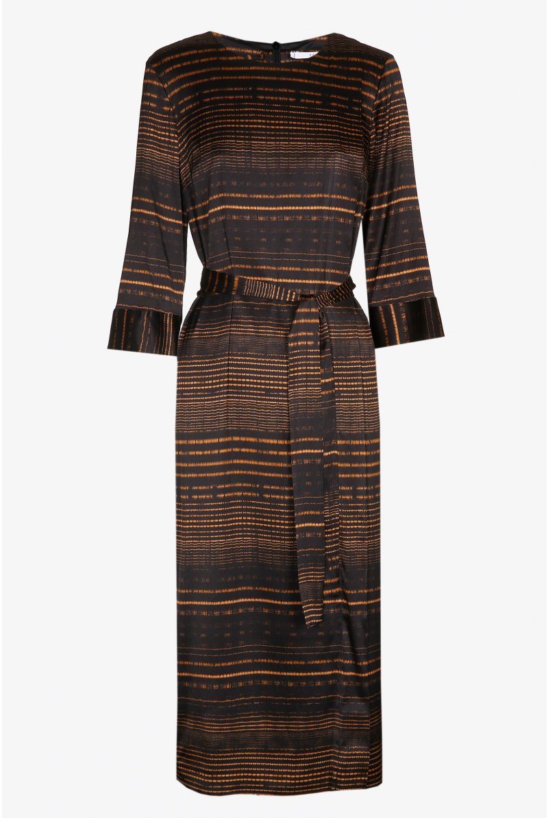 Dress with graphic print