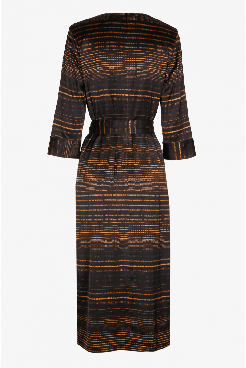 Dress with graphic print