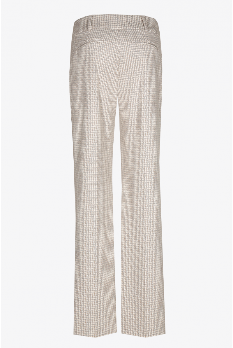 Hose mit Hahnentrittmuster