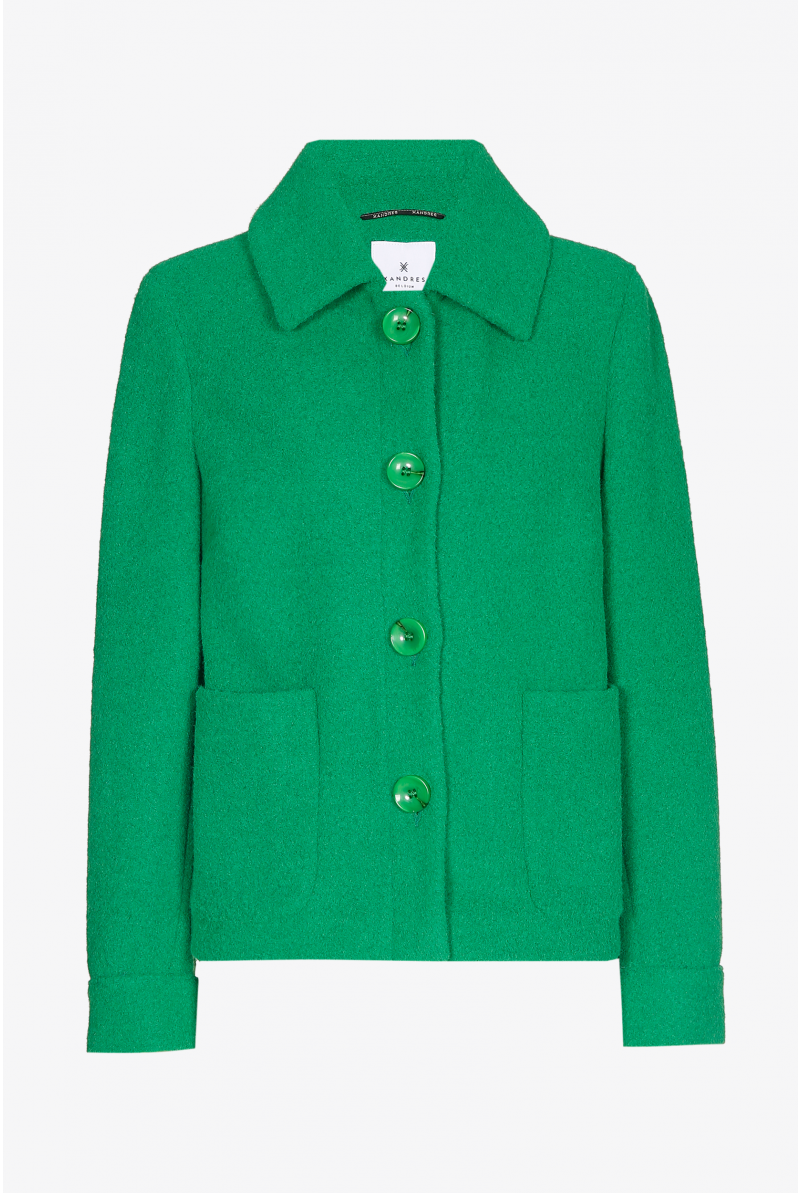 Veste courte à boutons