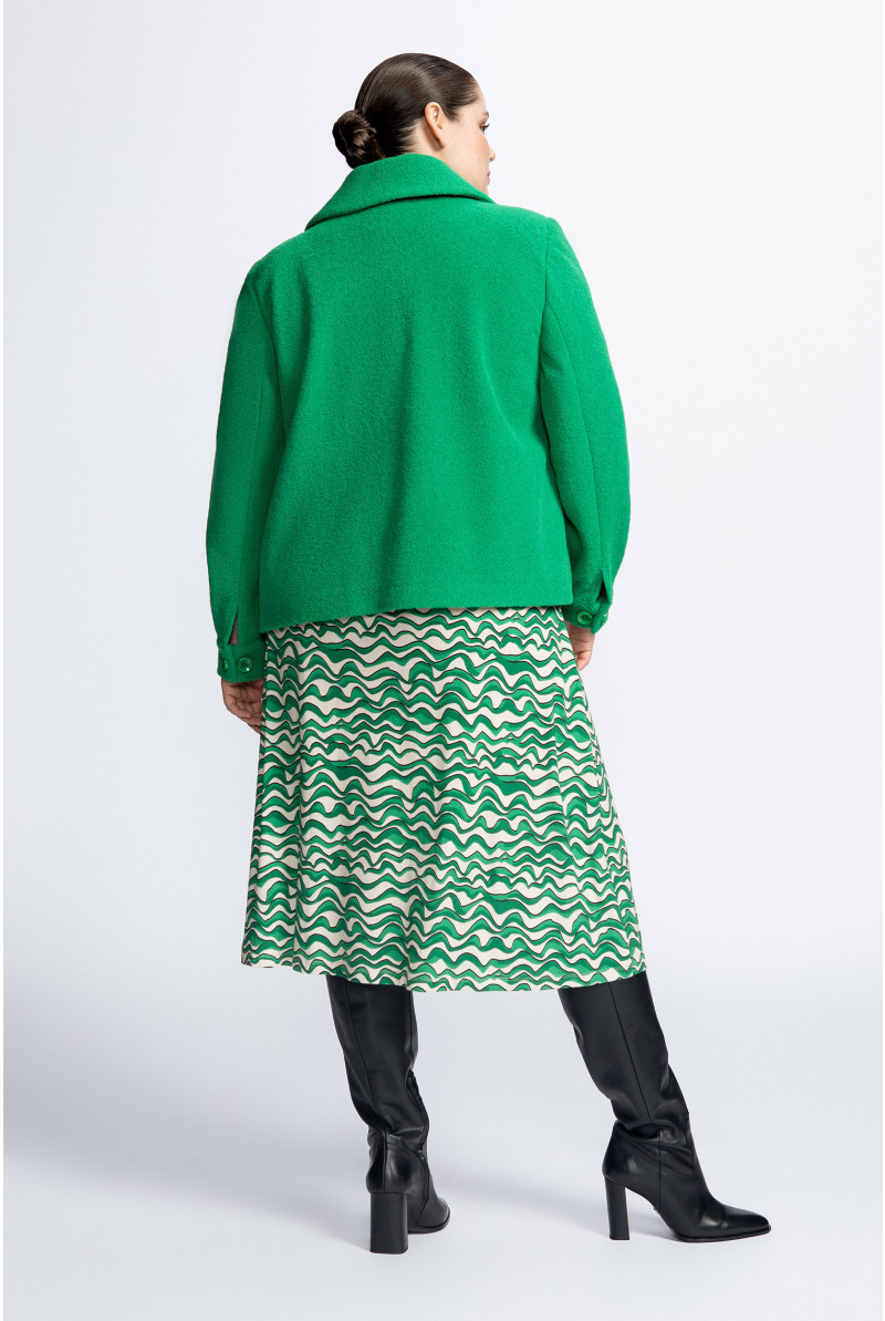 Veste courte à boutons