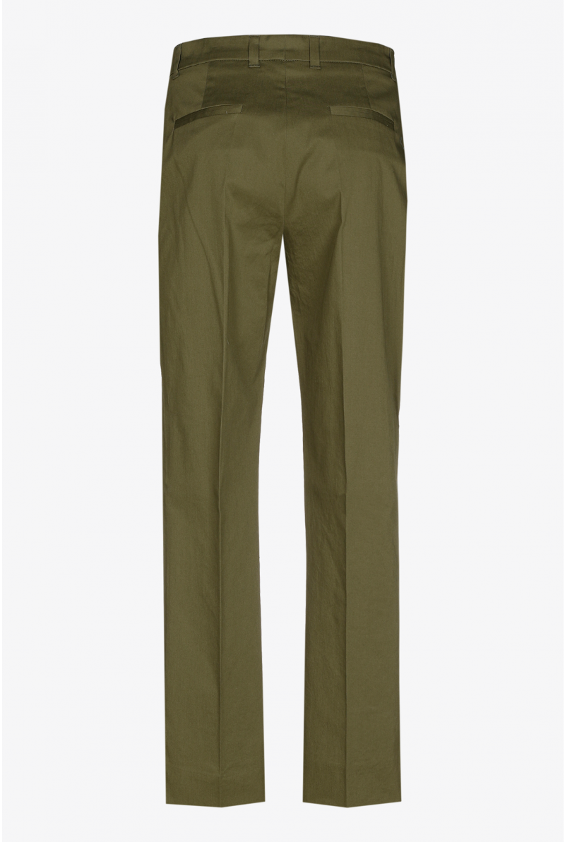 Pantalon à jambes étroites en coton