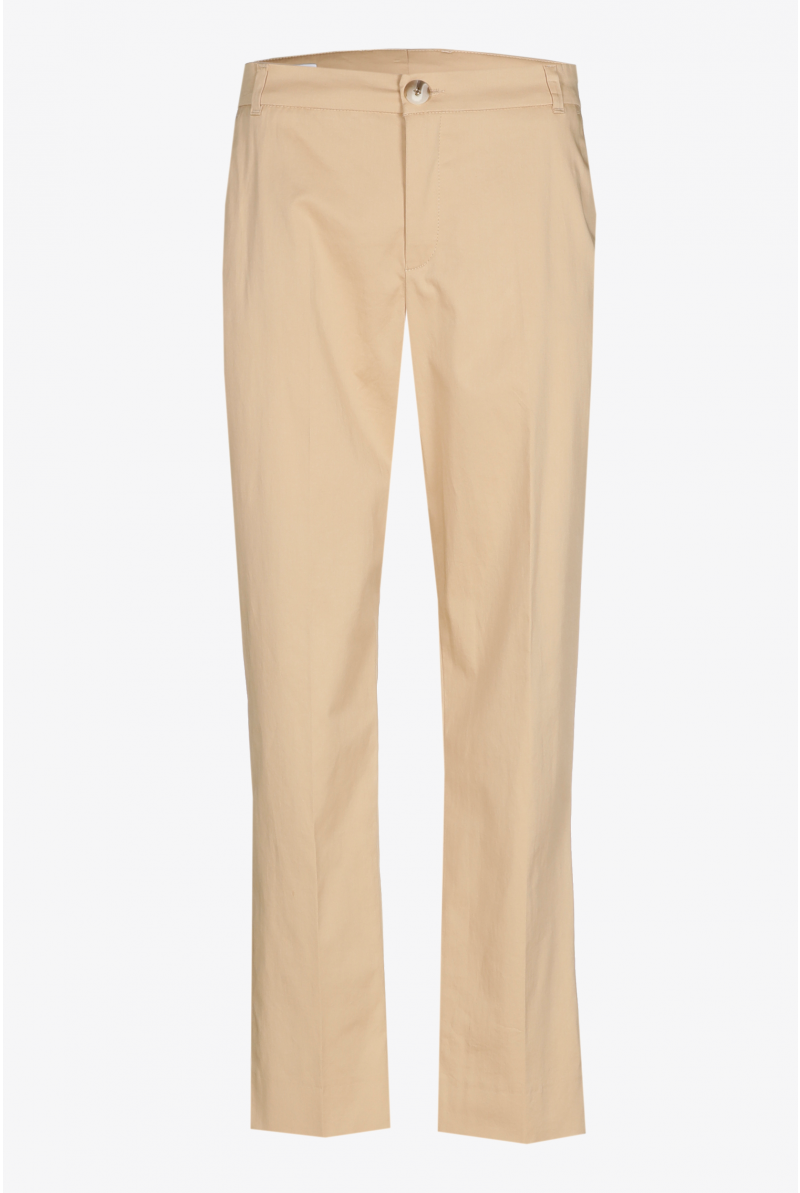 Katoenen broek met smalle pijpen