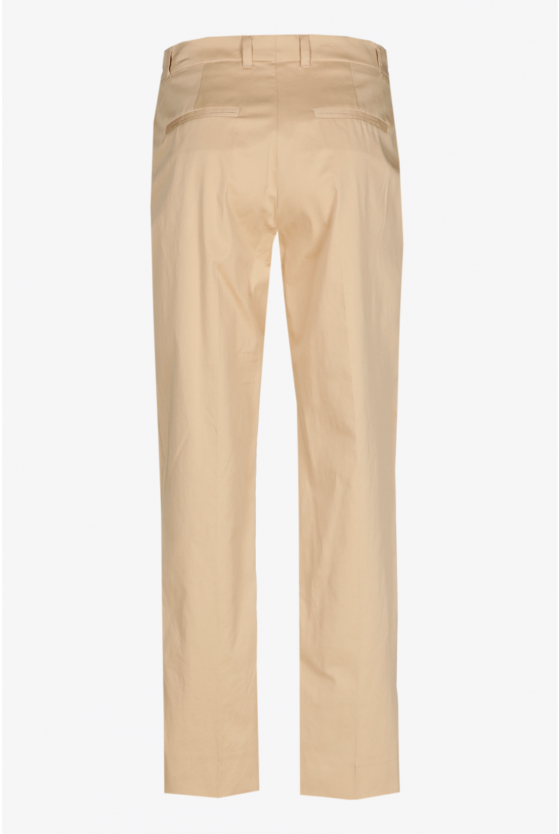 Katoenen broek met smalle pijpen