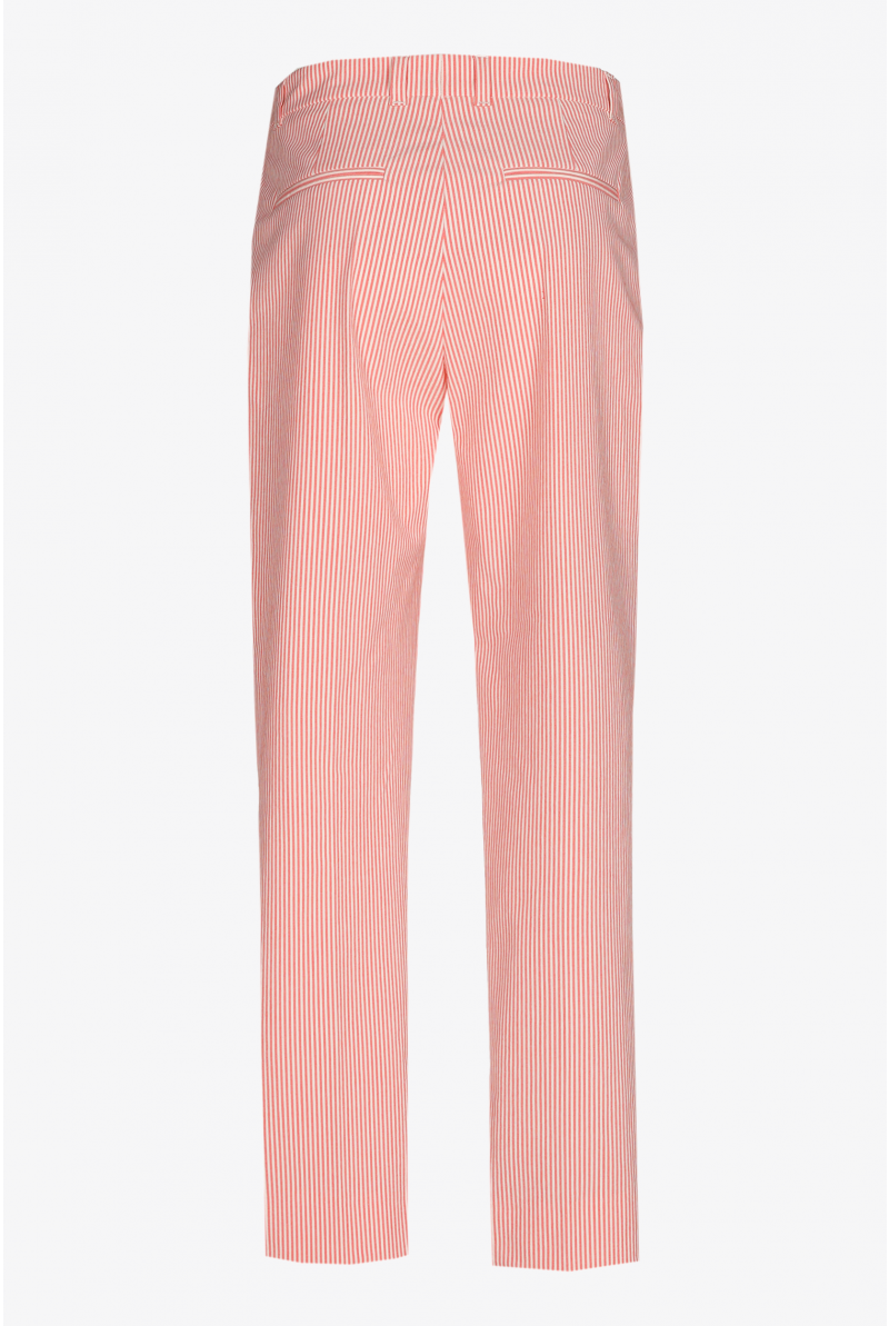 Smalle gestreepte broek