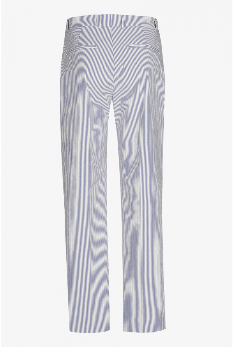 Smalle gestreepte broek