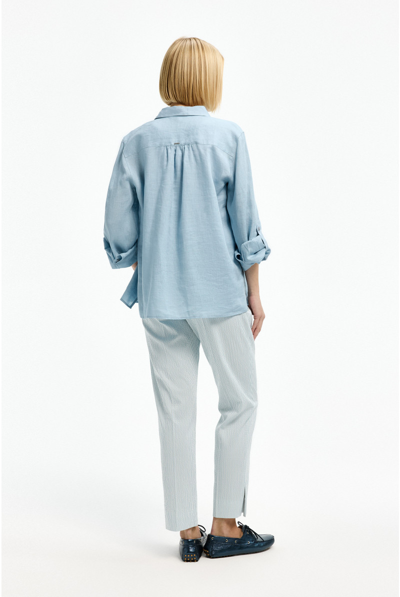 Broek met smalle pijpen