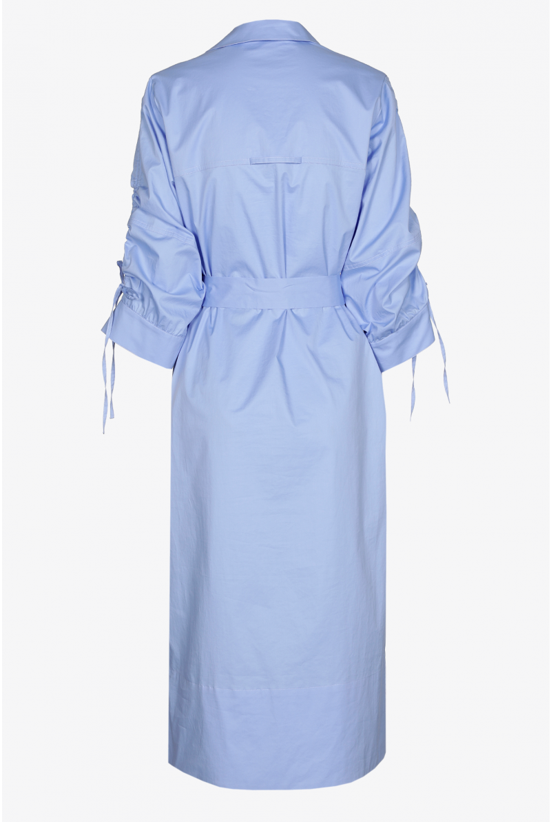 Cotton shirt dress