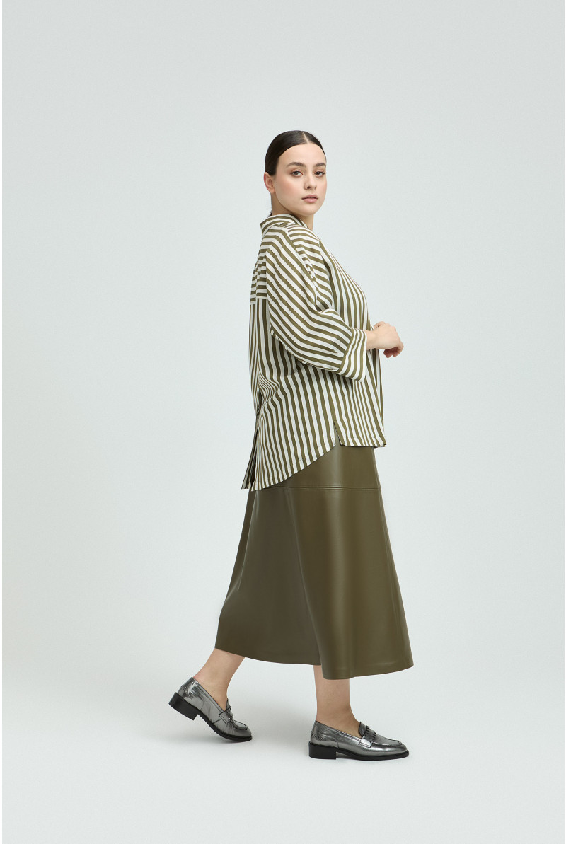 Oversized Hemdbluse