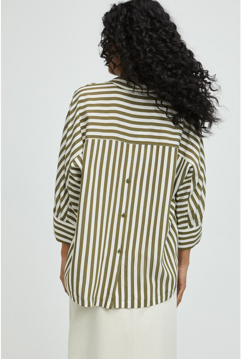 Oversized Hemdbluse