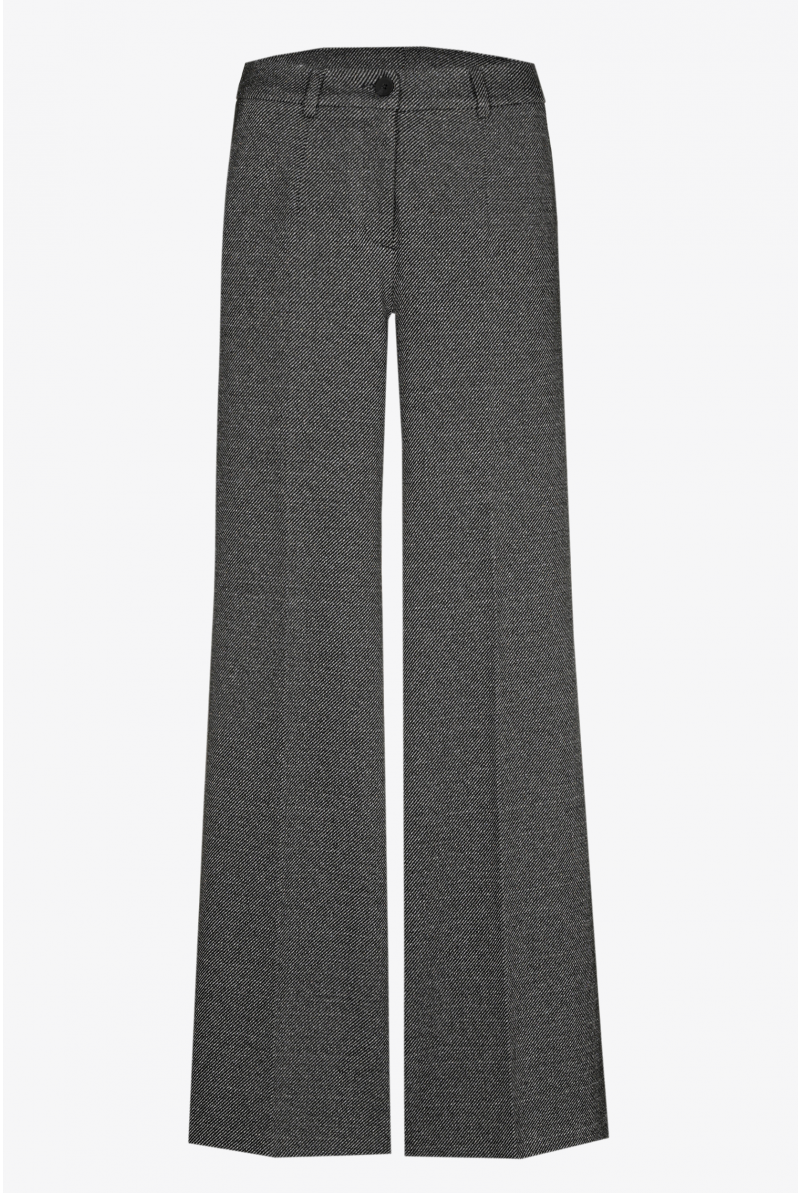 Broek met wijde pijpen en lurex Xandres