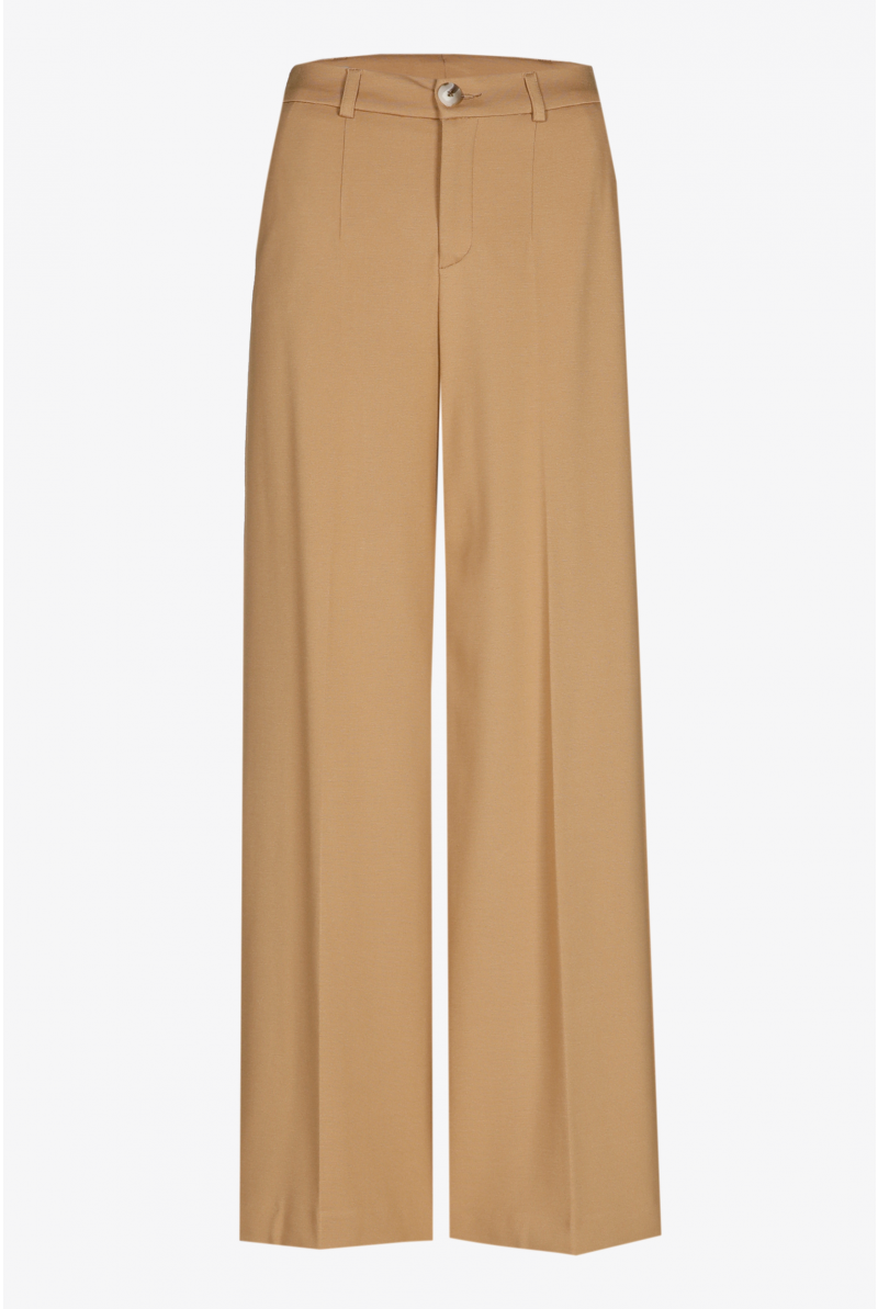 Stretchhose mit weitem Bein