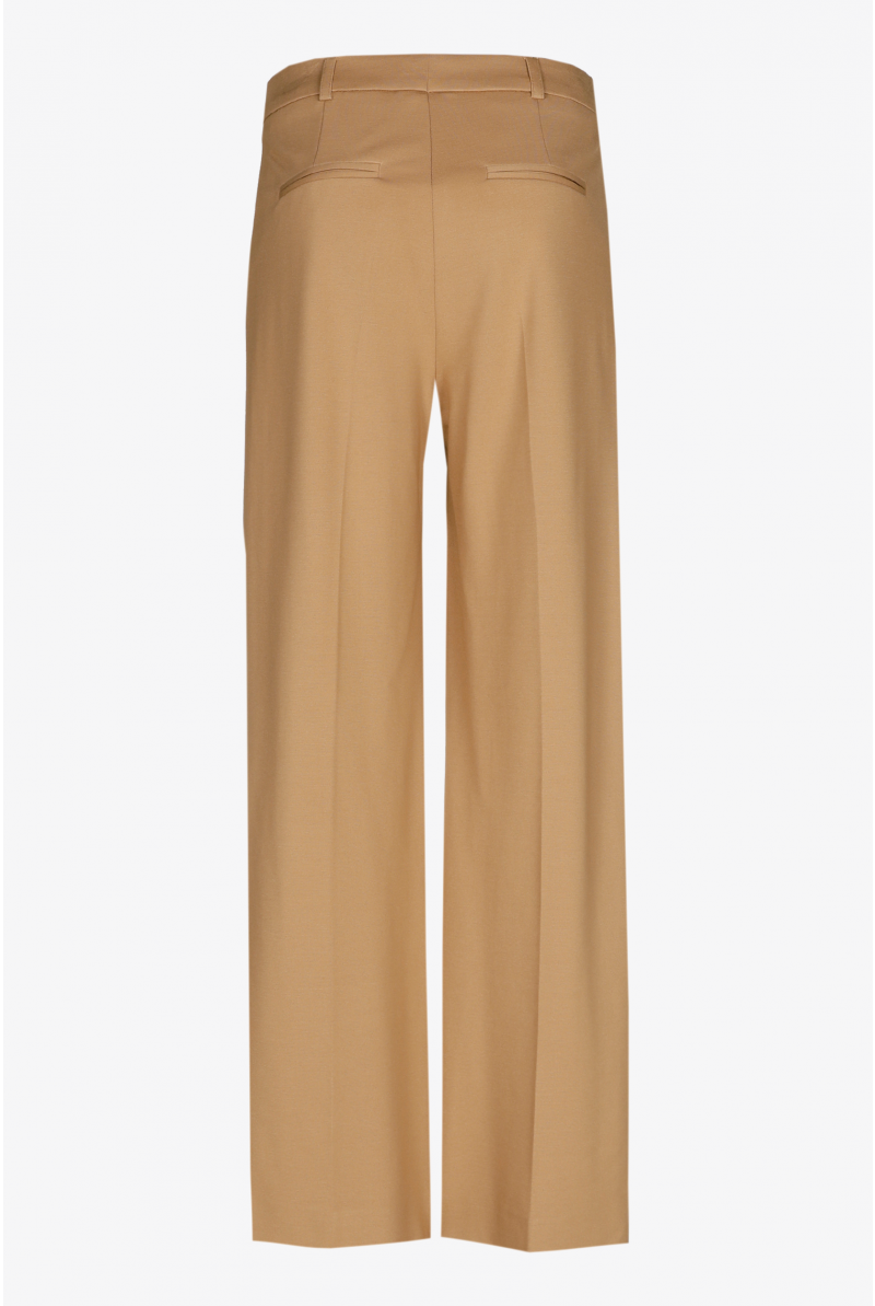Stretchhose mit weitem Bein