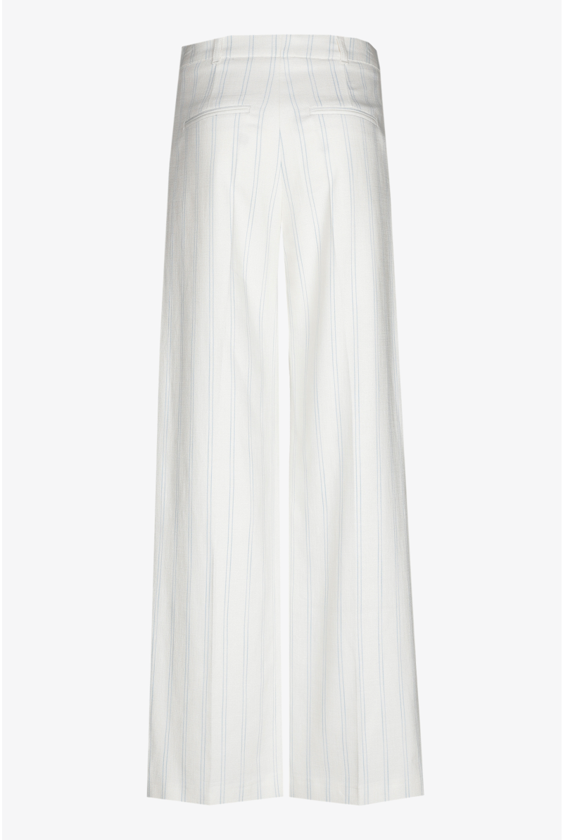 Stylish trousers with pinstripes