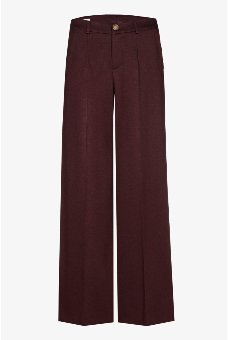 Pantalon habillé à jambes larges