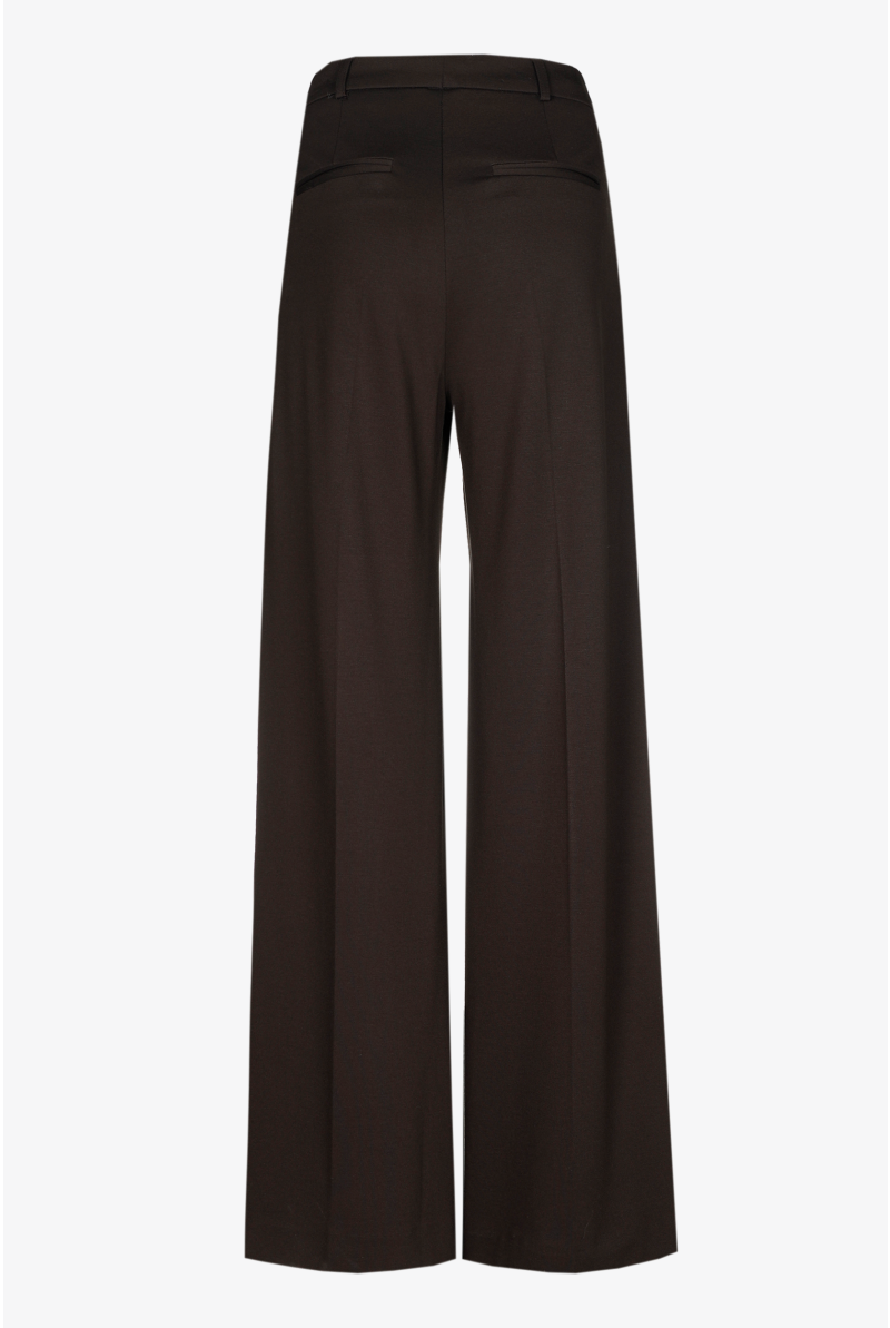 Tailored wide-leg trousers