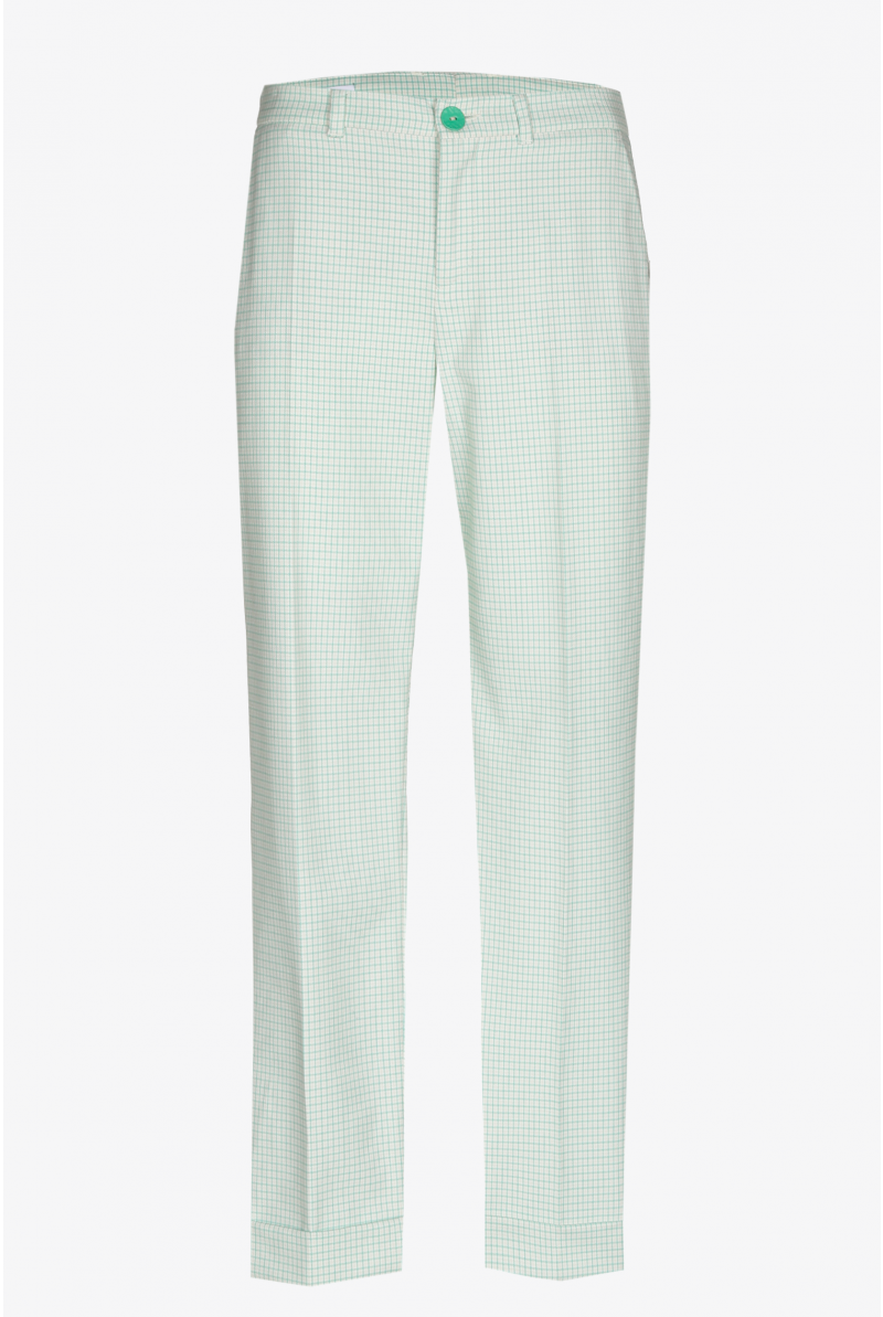 Checked trousers