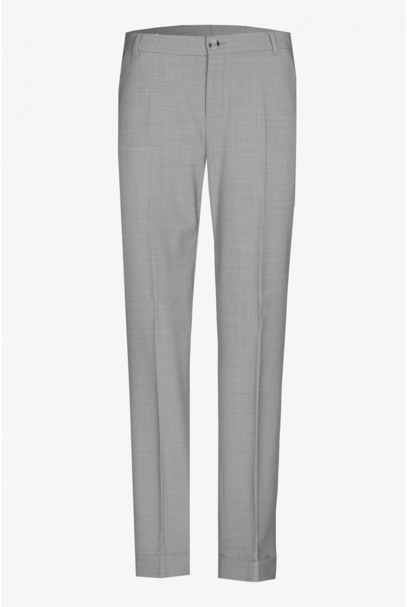 Geklede broek met smalle pijpen