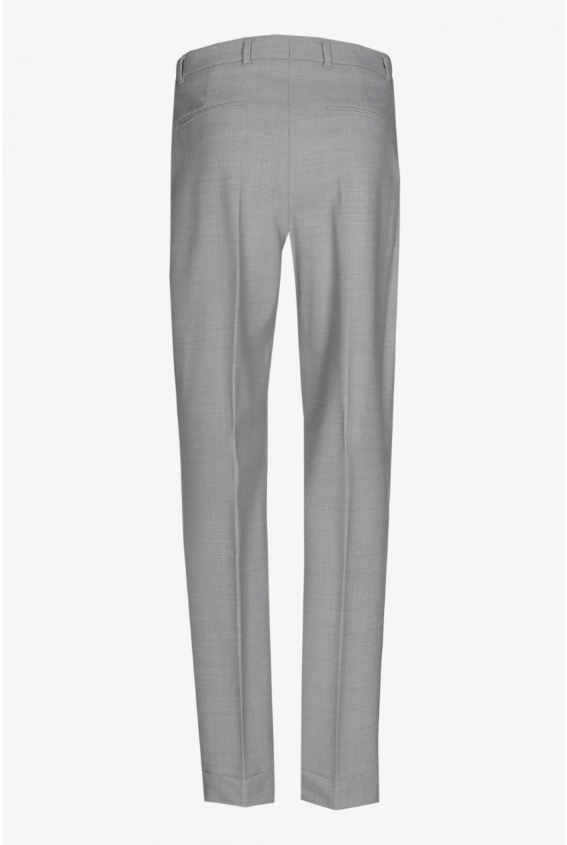 Geklede broek met smalle pijpen