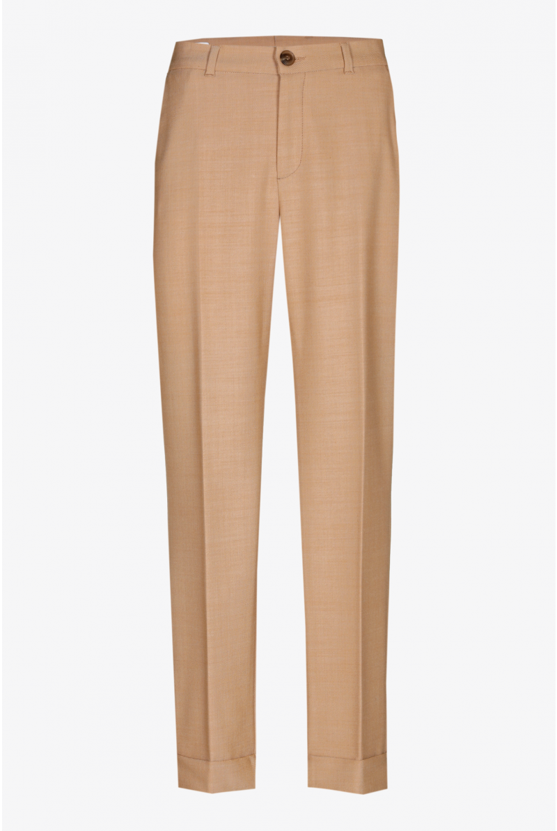 Smart slim-fit trousers