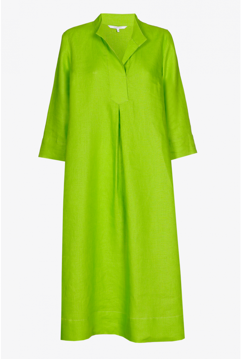 Wit linnen kleed new arrivals