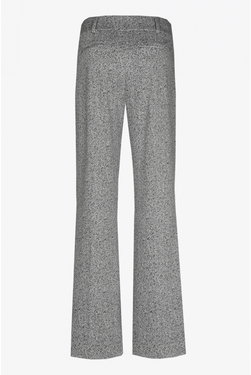 Broek met hoge tailleband