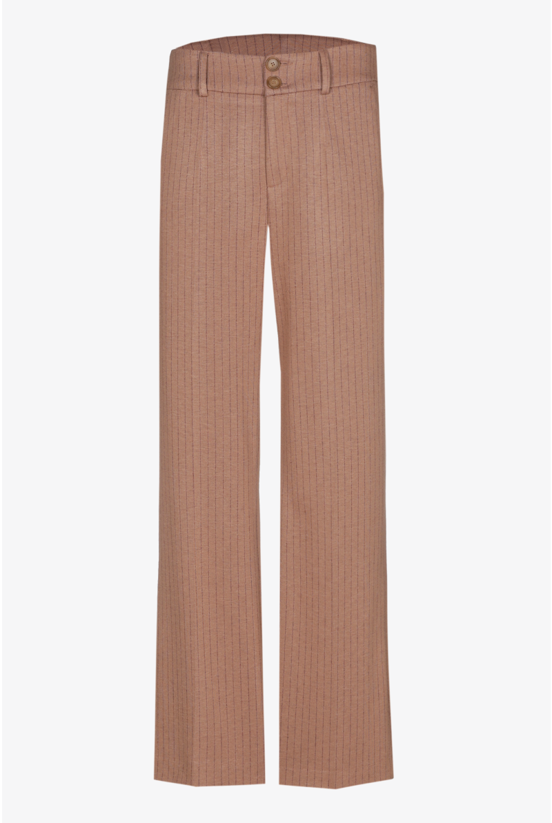Rechte gestreepte broek