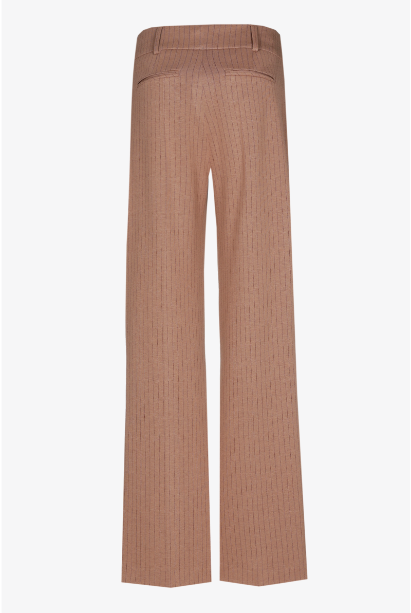 Rechte gestreepte broek