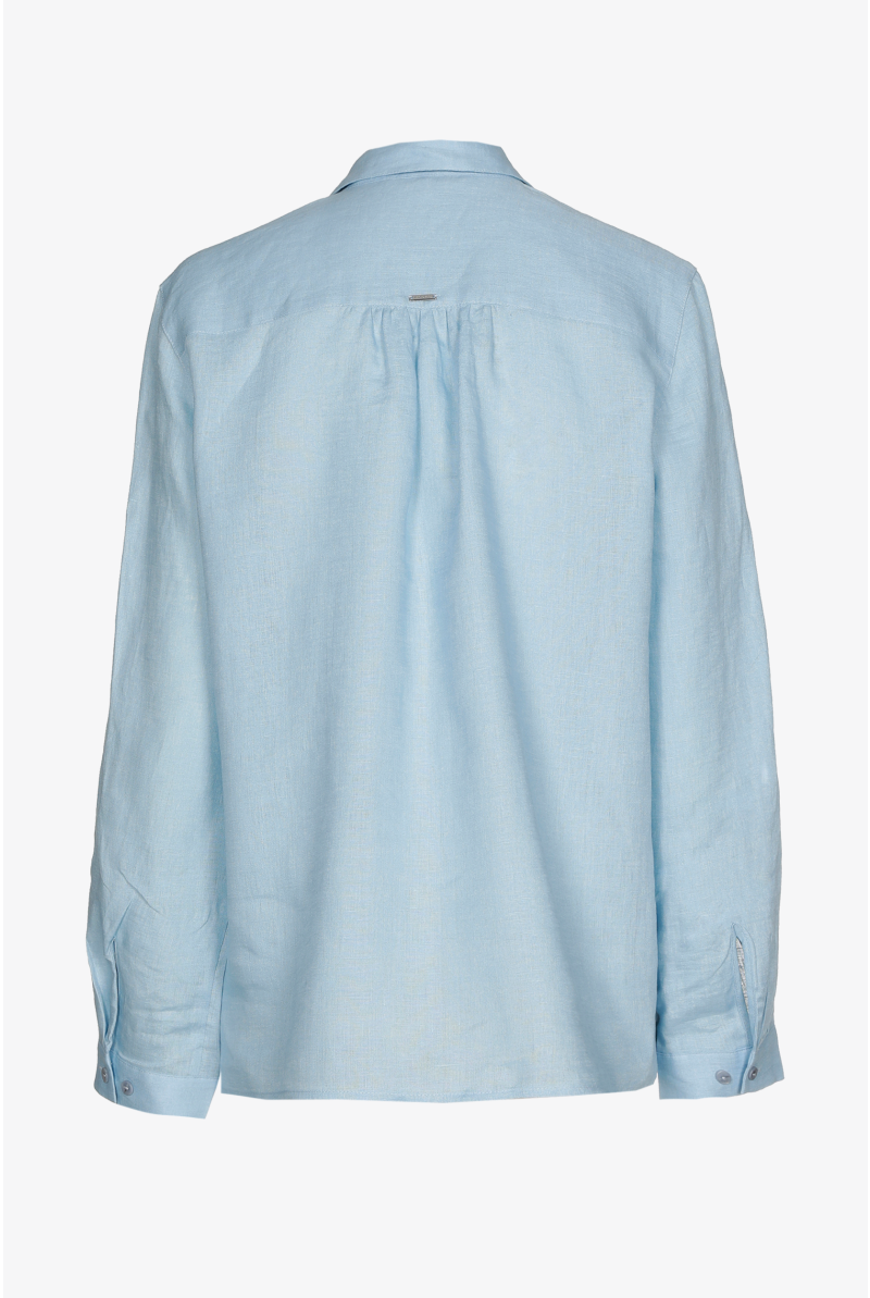 Chemisier ample en lin