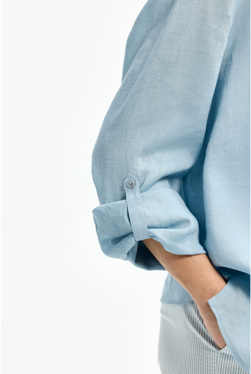 Chemisier ample en lin