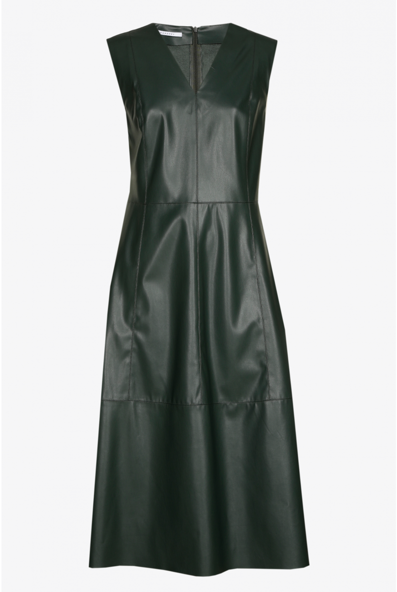 Robe en faux cuir top