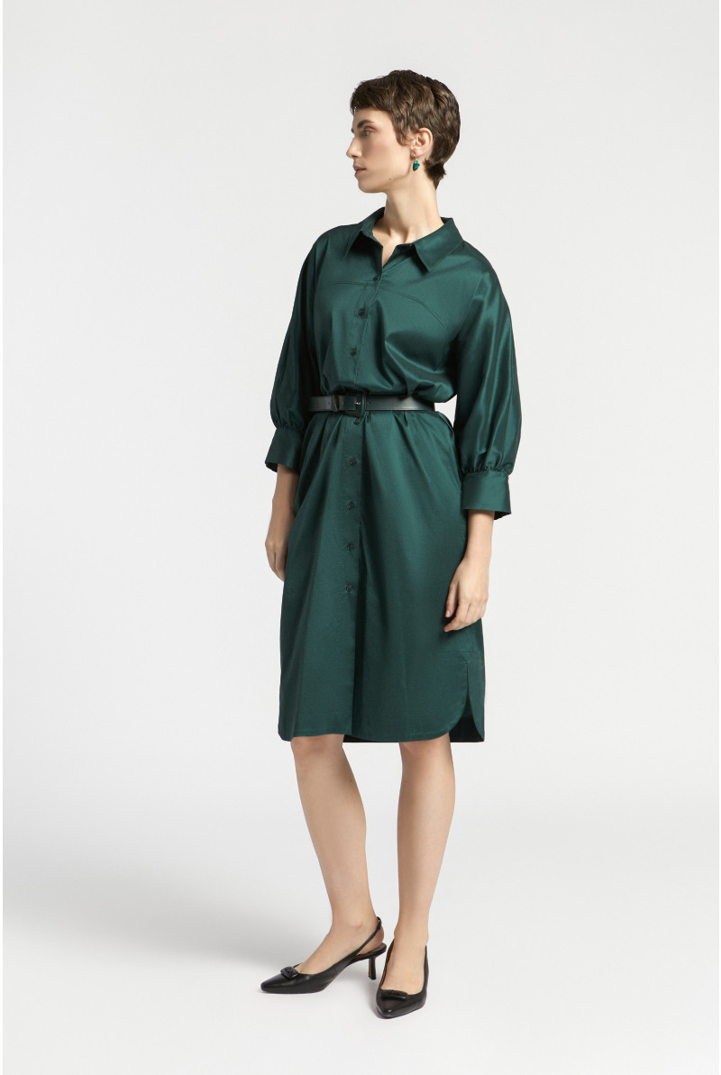Robe chemise longue