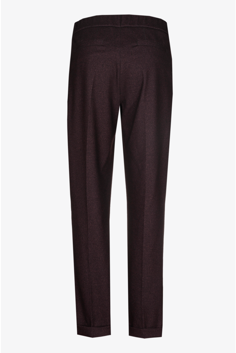 Geklede broek met smalle pijpen