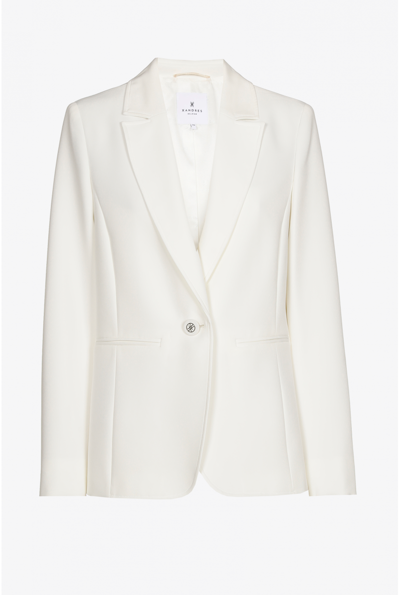 Blazer à col revers