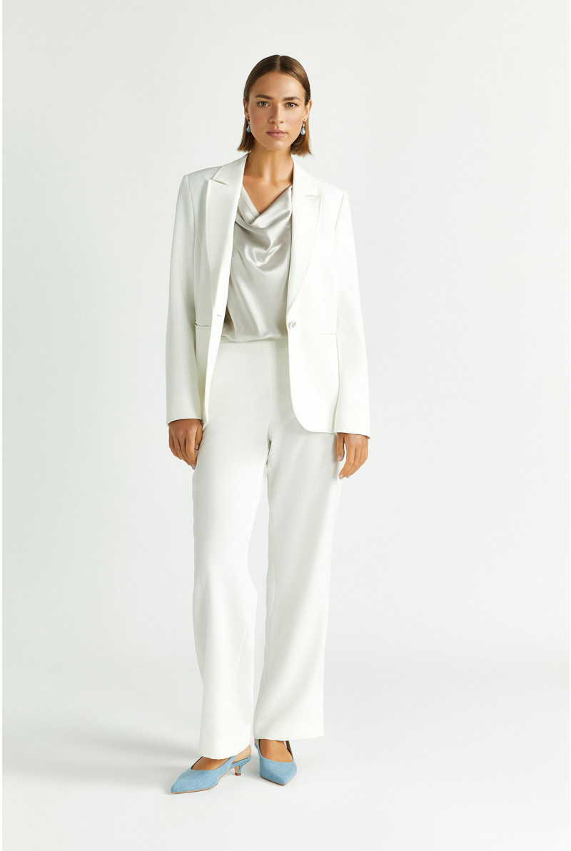 Blazer à col revers