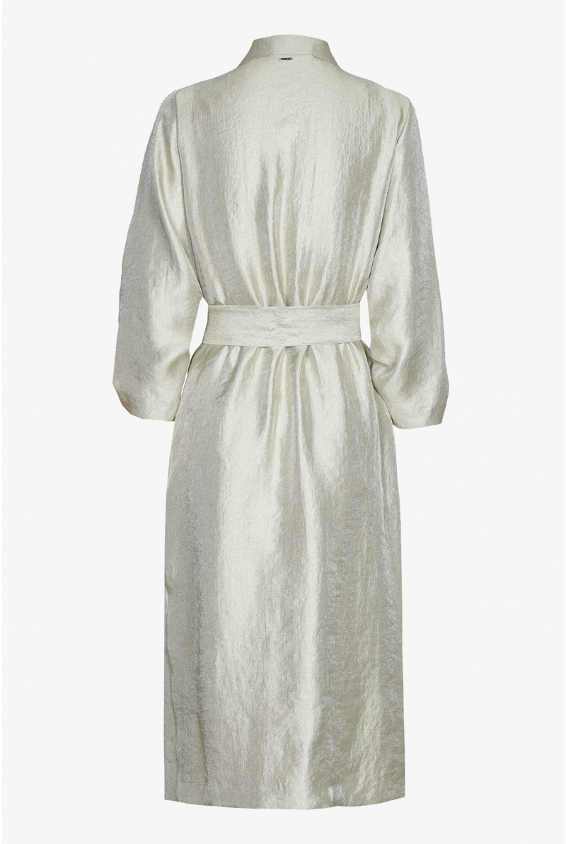 Robe-chemise brillante
